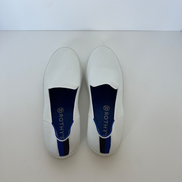 Rothy's The Original Slip On Sneaker size 11 in Bright White - Picture 13 of 13